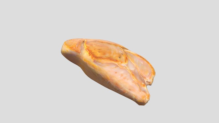 Chicken Breast 3D Model