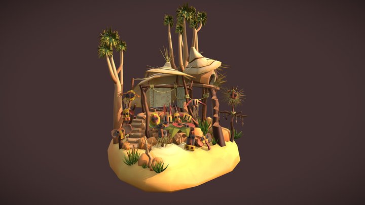 The mask maker - DAE Bazaar 3D Model