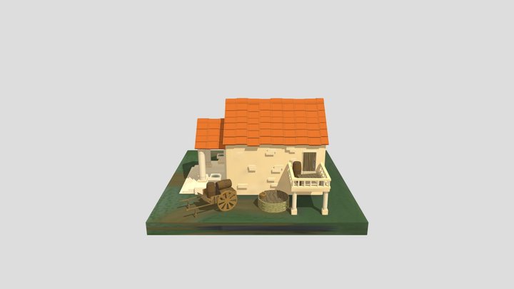 1DAE01_Barrueco_Piers_Gabriel_GameArtExam 3D Model
