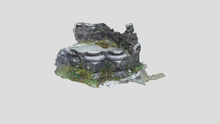 Zuilfundering Ename model 3D Model