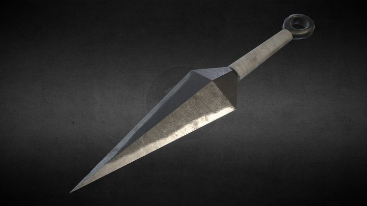Ninja's Kunai 3D Model