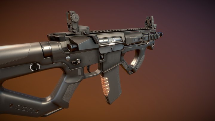 Hera Arms CQR 3D Model