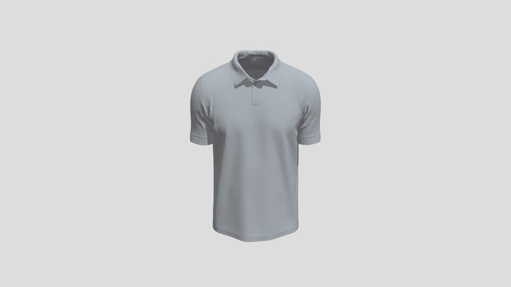 Polo Shirt 3D Model