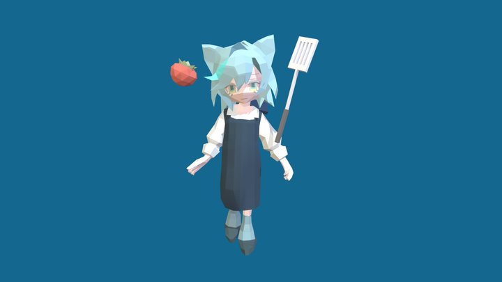 笛裡ス 3D Model