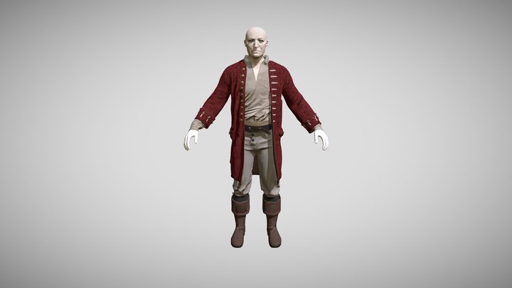 PirateCostume.fbx 3D Model