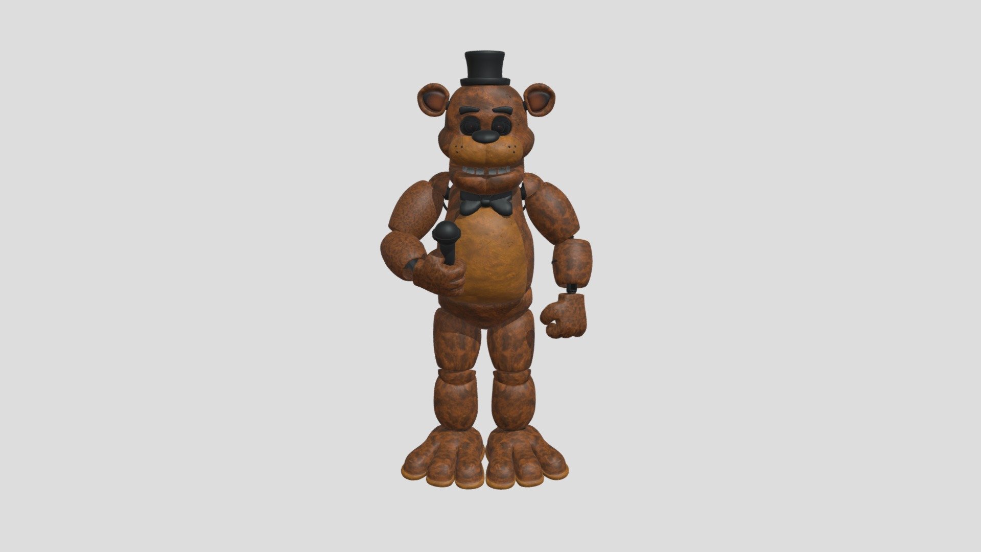 Freddy Fazbear - Download Free 3D model by fnff022 [1a18a0d] - Sketchfab