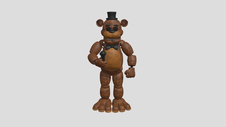 Freddy Fazbear 3D Model