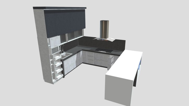 Cocina Pon 3D Model
