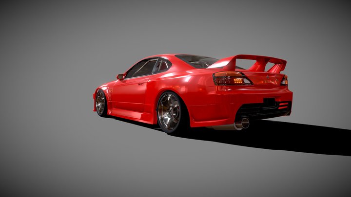 Yashio Factory Nissan Silvia S15 3D Model