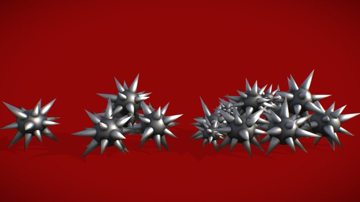 Spikeball Obstacles 3D Model