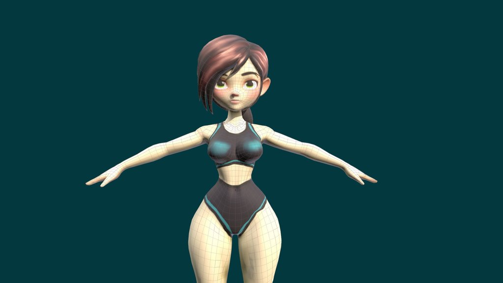STYLIZED GIRL - SONIA KENPO