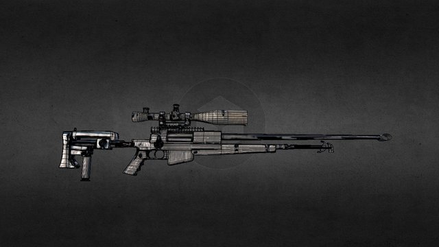 Rifle 3D Model