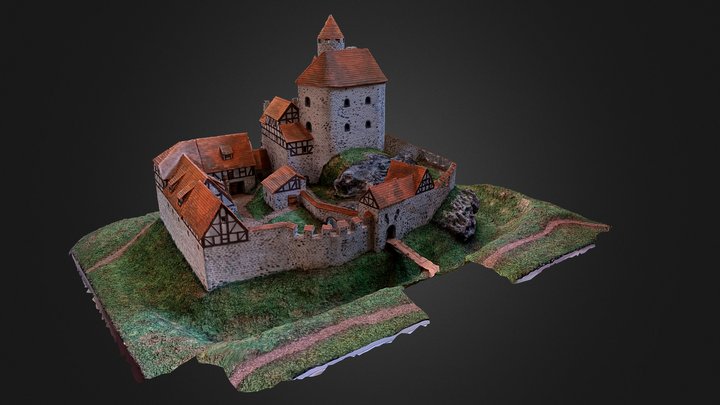 Hallenburg 3D Model