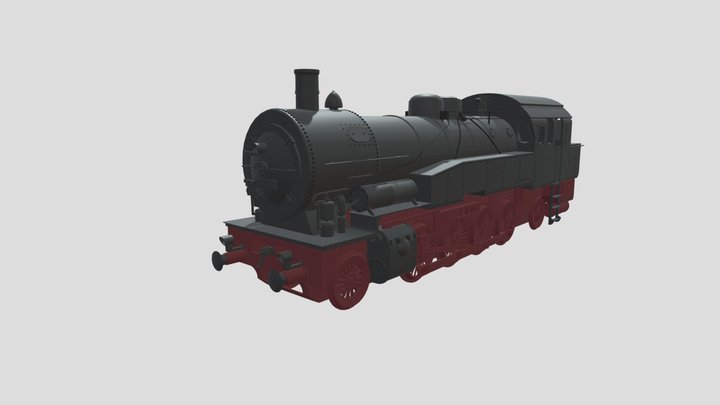 T14 Train 3D Model