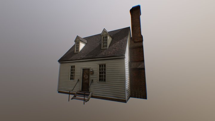 Building1 Low 3D Model
