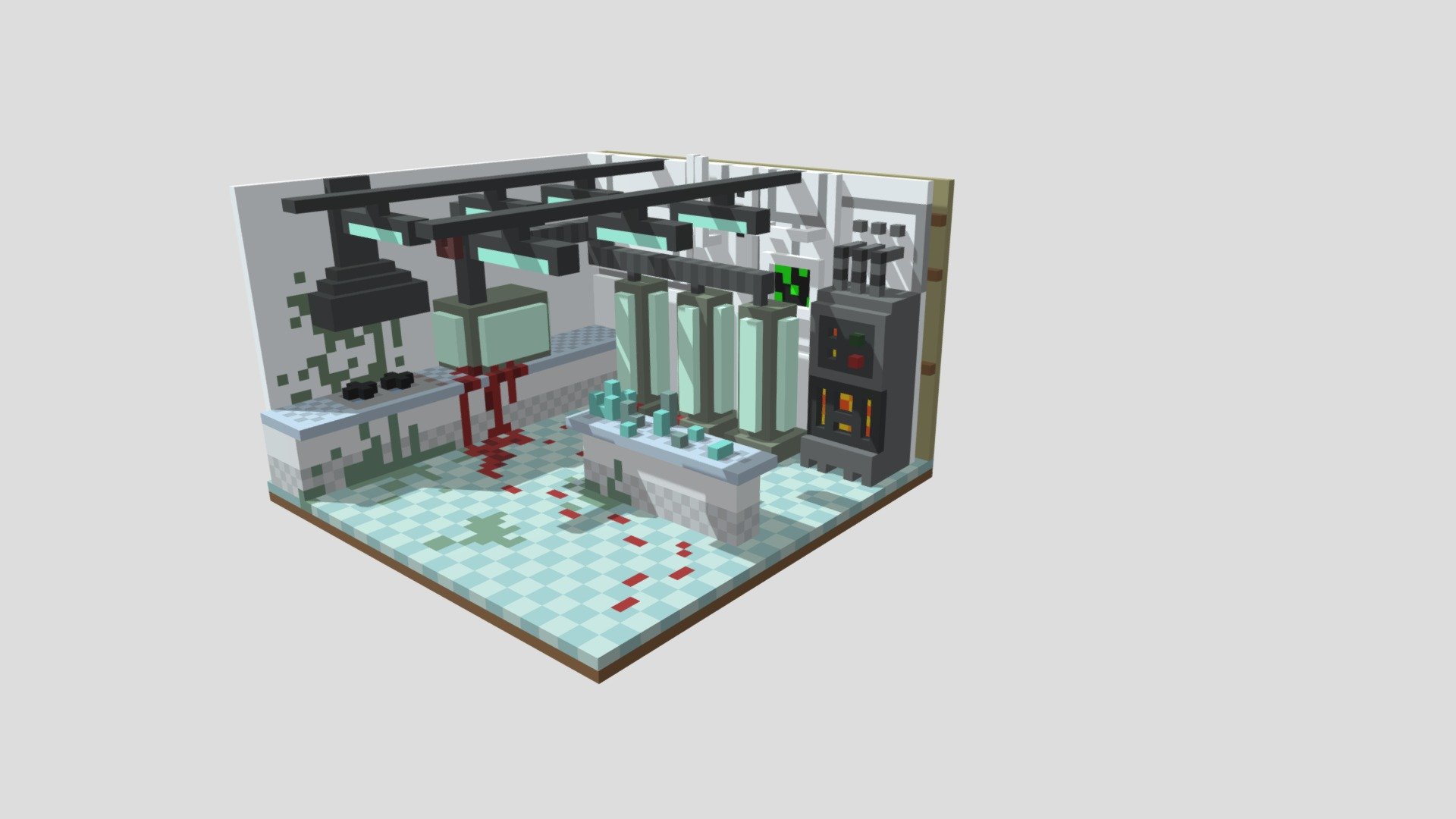 Laboratory - 3D model by CluvielDor [1a1ddd9] - Sketchfab