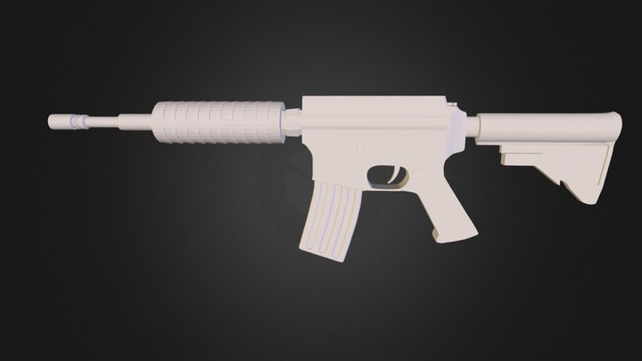 Colt M4 Complete 3D Model