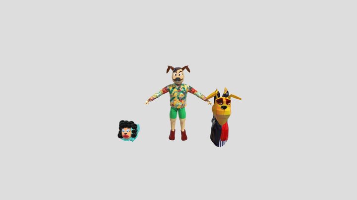 Пять ночей с Тимохой 5 оригинал 3D Model