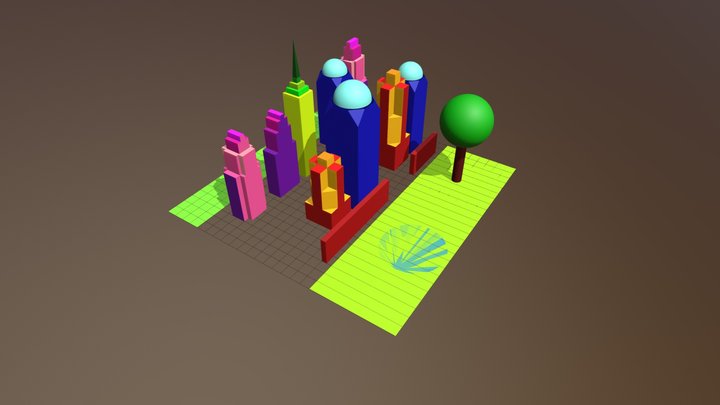 Skyline Skatchfab 3D Model