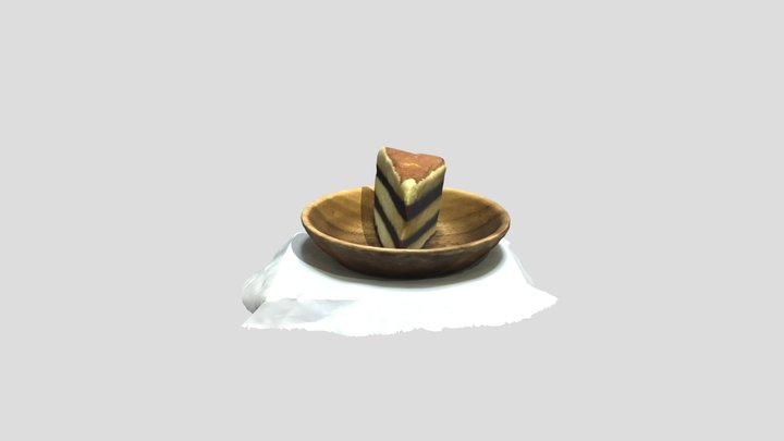 シベリア(和菓子) 3D Model