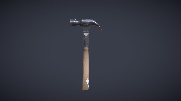 Nail Puller / Hammer GameDev Legends 3D Model