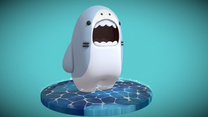 Samezu Shark 3D Model