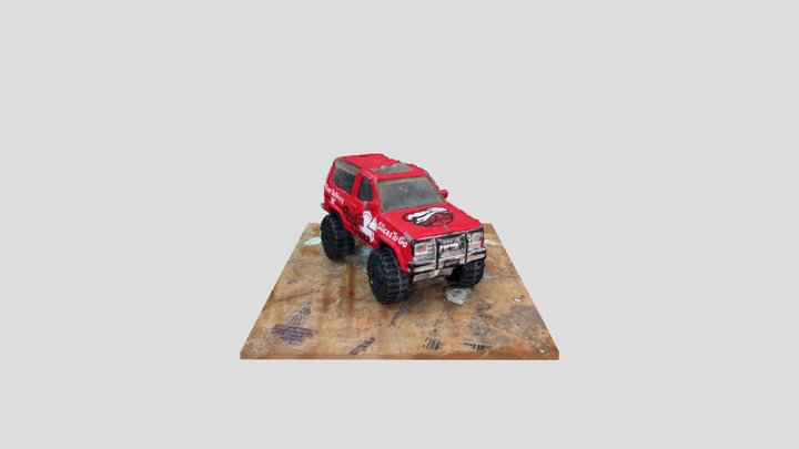 SUV Ford Bronco - car toy 3D Model