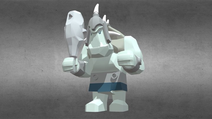 LEGO Worlds Giant Troll – Modello 3D gratuito STL