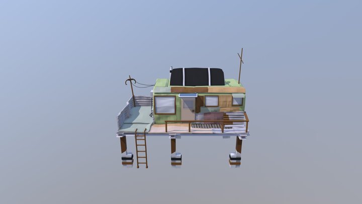 Apocaliptic House 3D Model