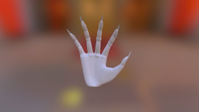 Trisolaran Alien [Hand] 3D Model