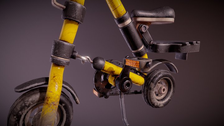 Grandpa Sun's Favorite Bike 3D Model