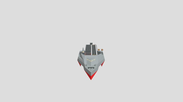 KRI Project Maritim LHDAM 3D Model
