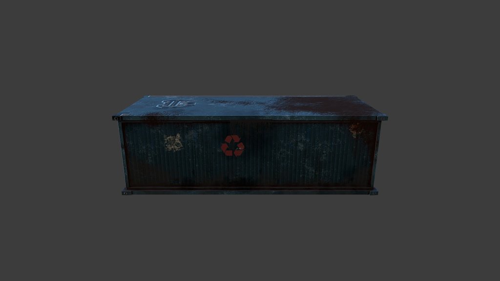 Storage Container - 3D model by manjot [1a23b58] - Sketchfab