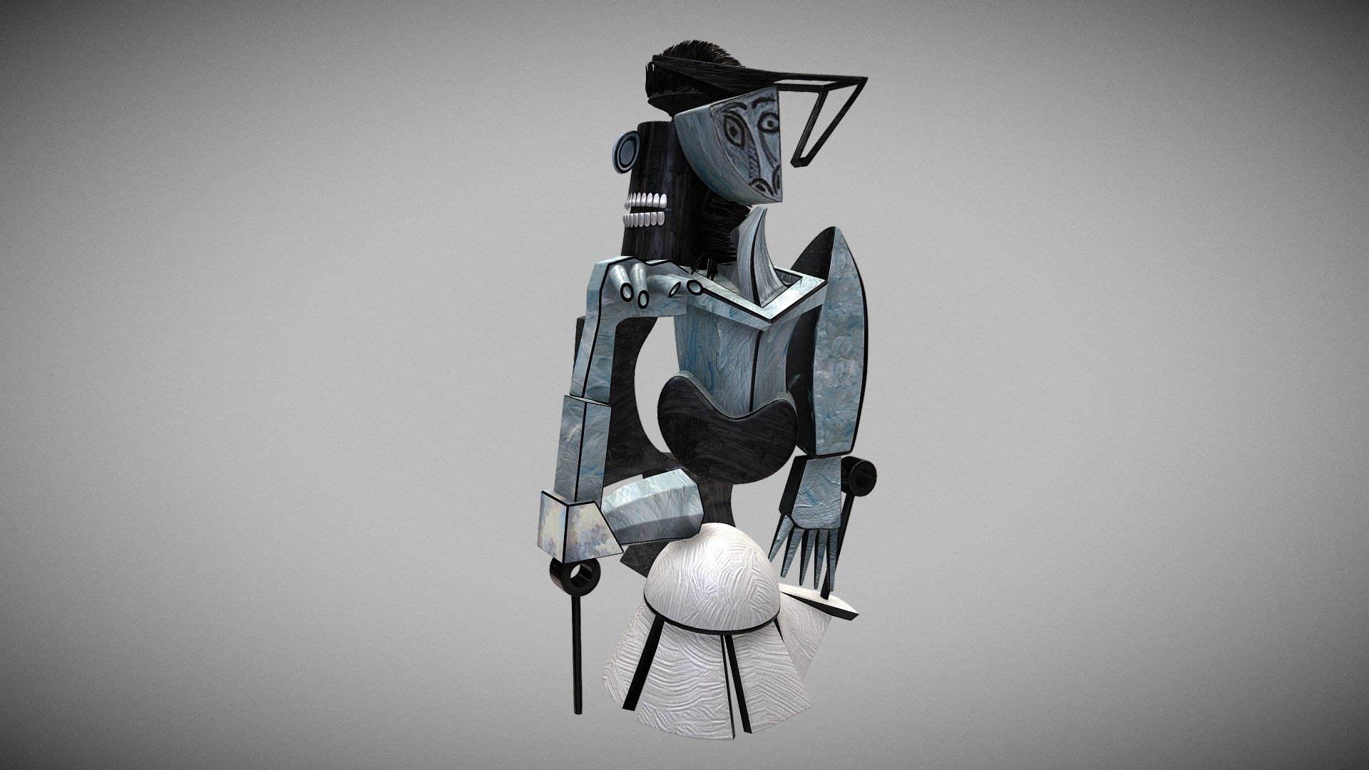 Picasso Seated Women 1945 in 3D VR