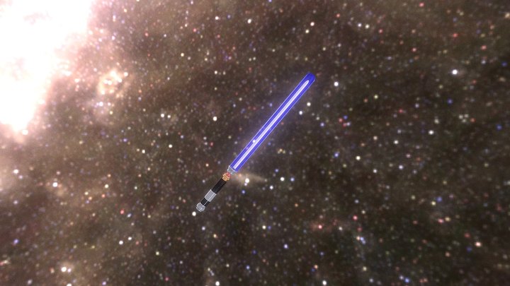 Obi Wan's Light Saber. 3D Model