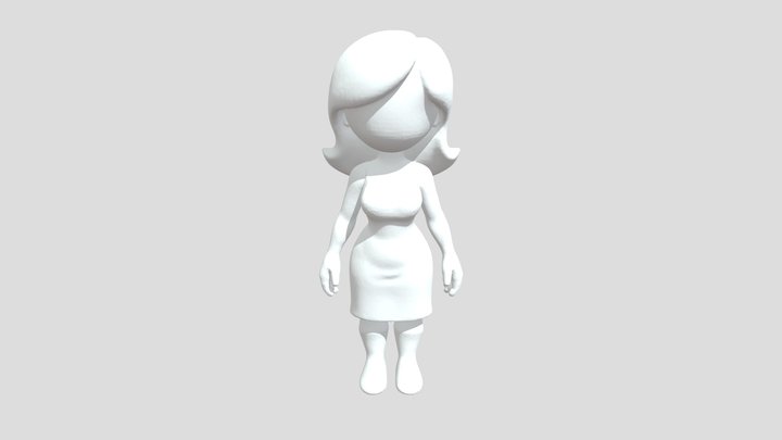 Statuesque Elegance 3D Model