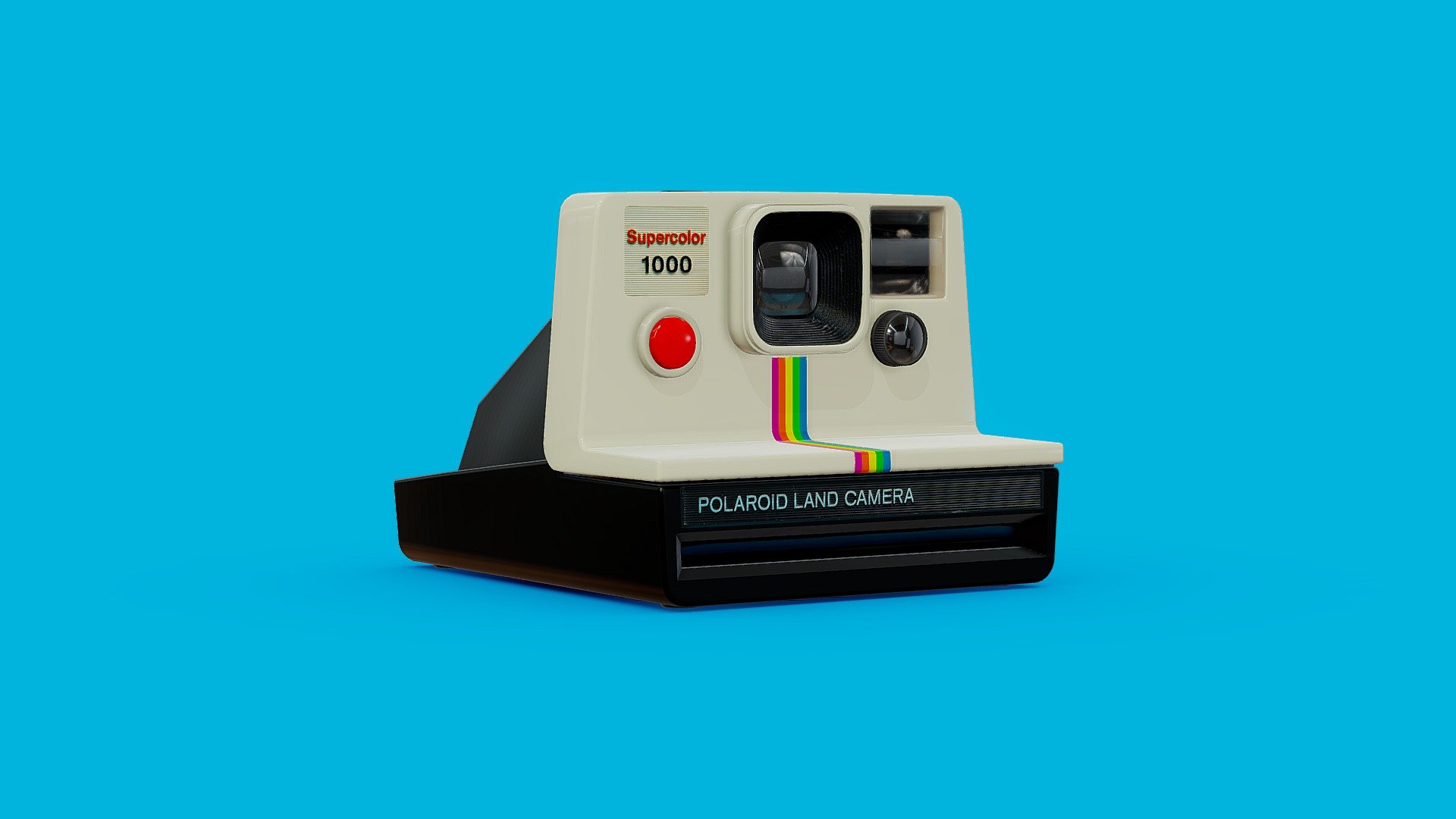 Polaroid Camera - Modern Version - Buy Royalty Free 3D model by 3Dee ...