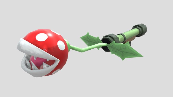 Pirahnazooka 3D Model