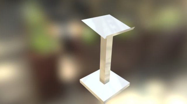 Lectern 3D Model