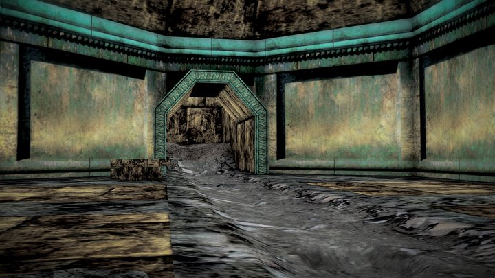 Cloud Runner Fortress (Dungeon) – Free 3D Model STL