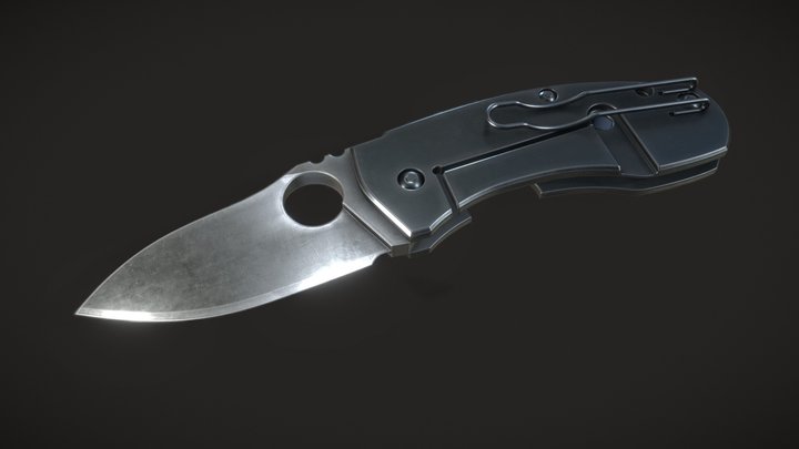 Pocket knife 3D Model