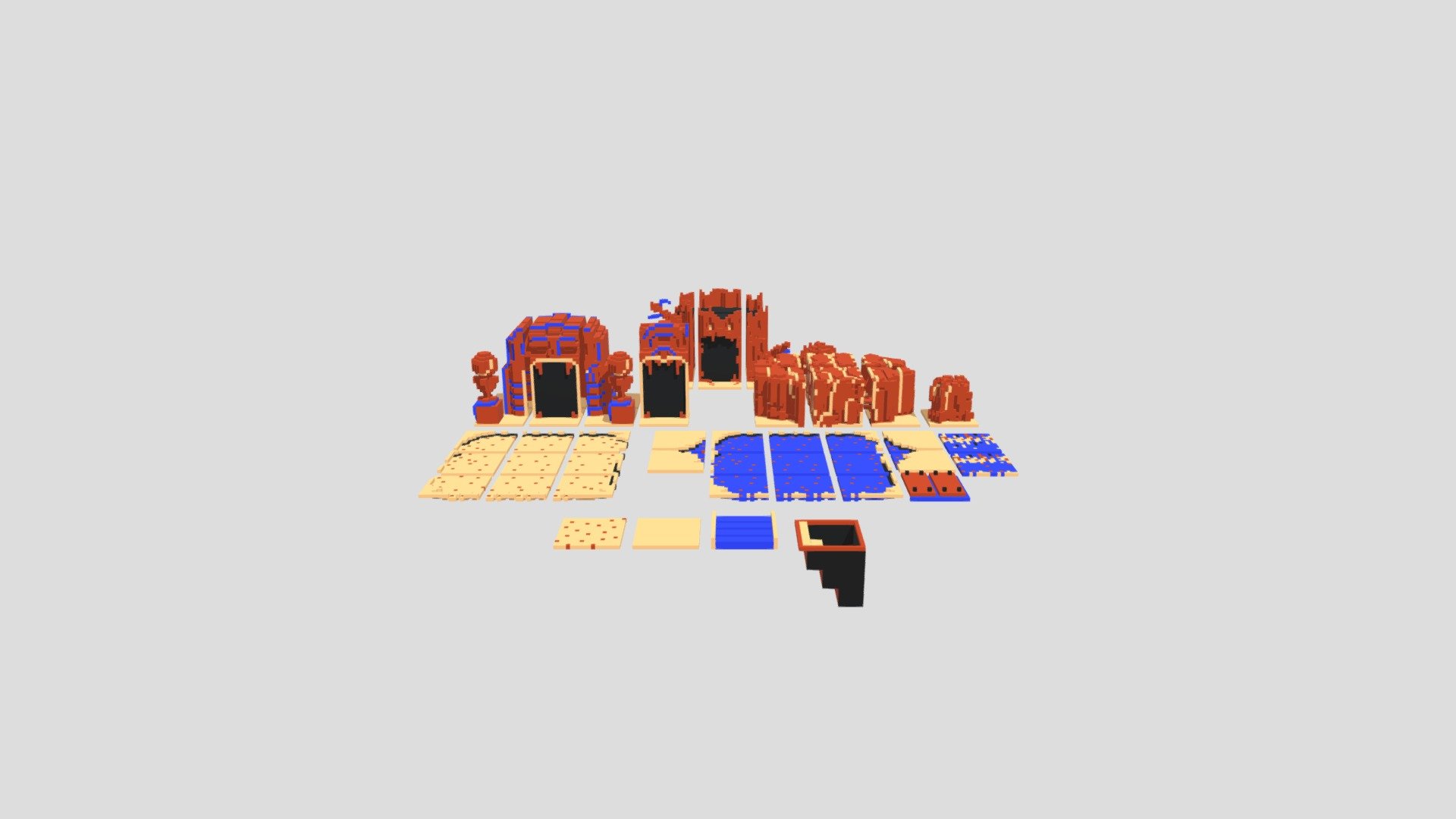 Overworld Tiles Brown