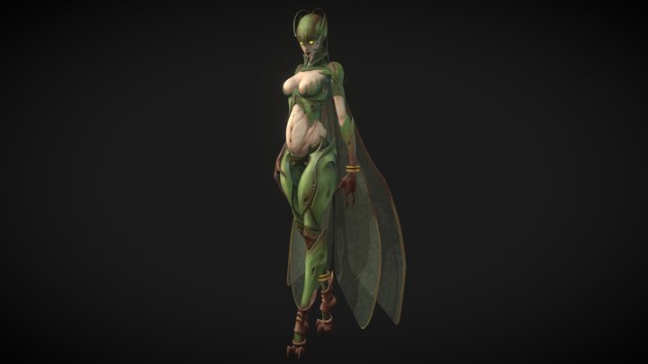 Insect Mistress 3D Model