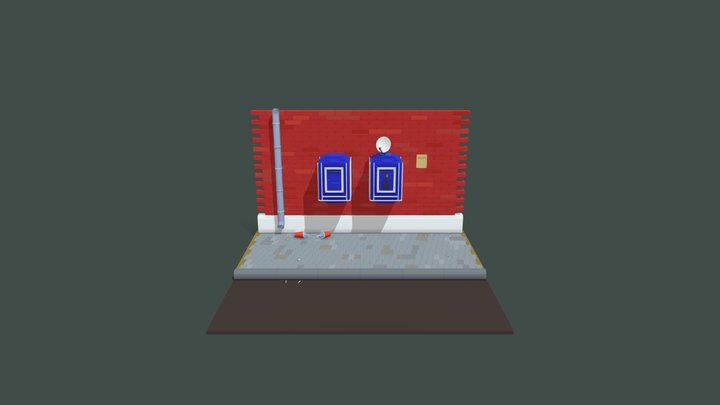 Кирилл_ДЗ Детализация_Элеткронный почтовый ящик 3D Model
