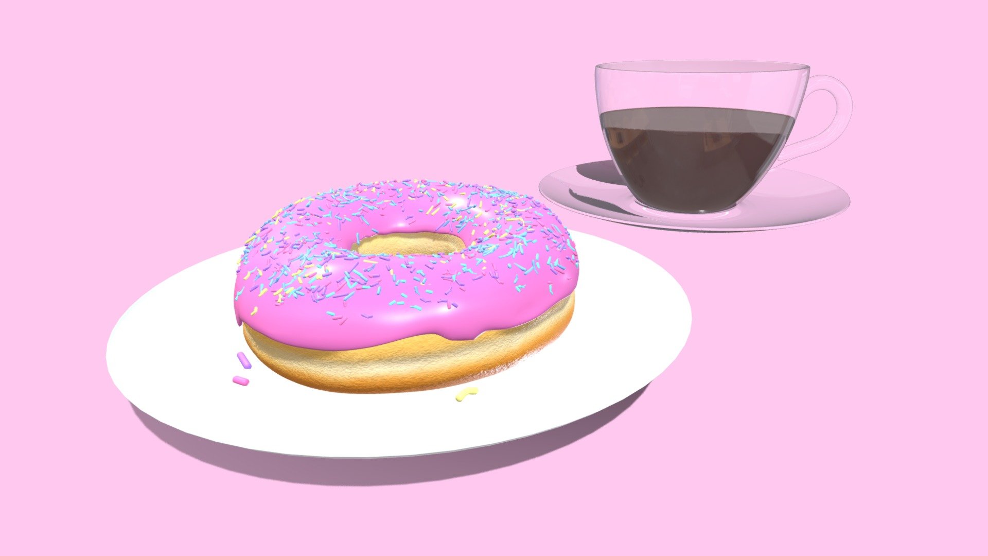 Donut with Coffee