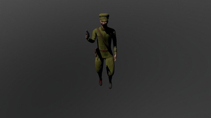 Korpus - Soldier 3D Model