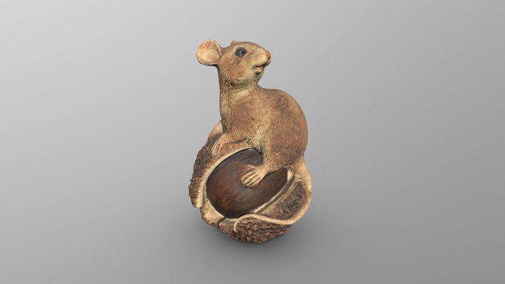 Decorative Mouse Figure 3D Model