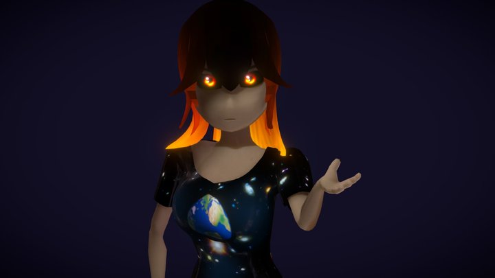 Black Hole Chan - Blender – Free 3D Model STL