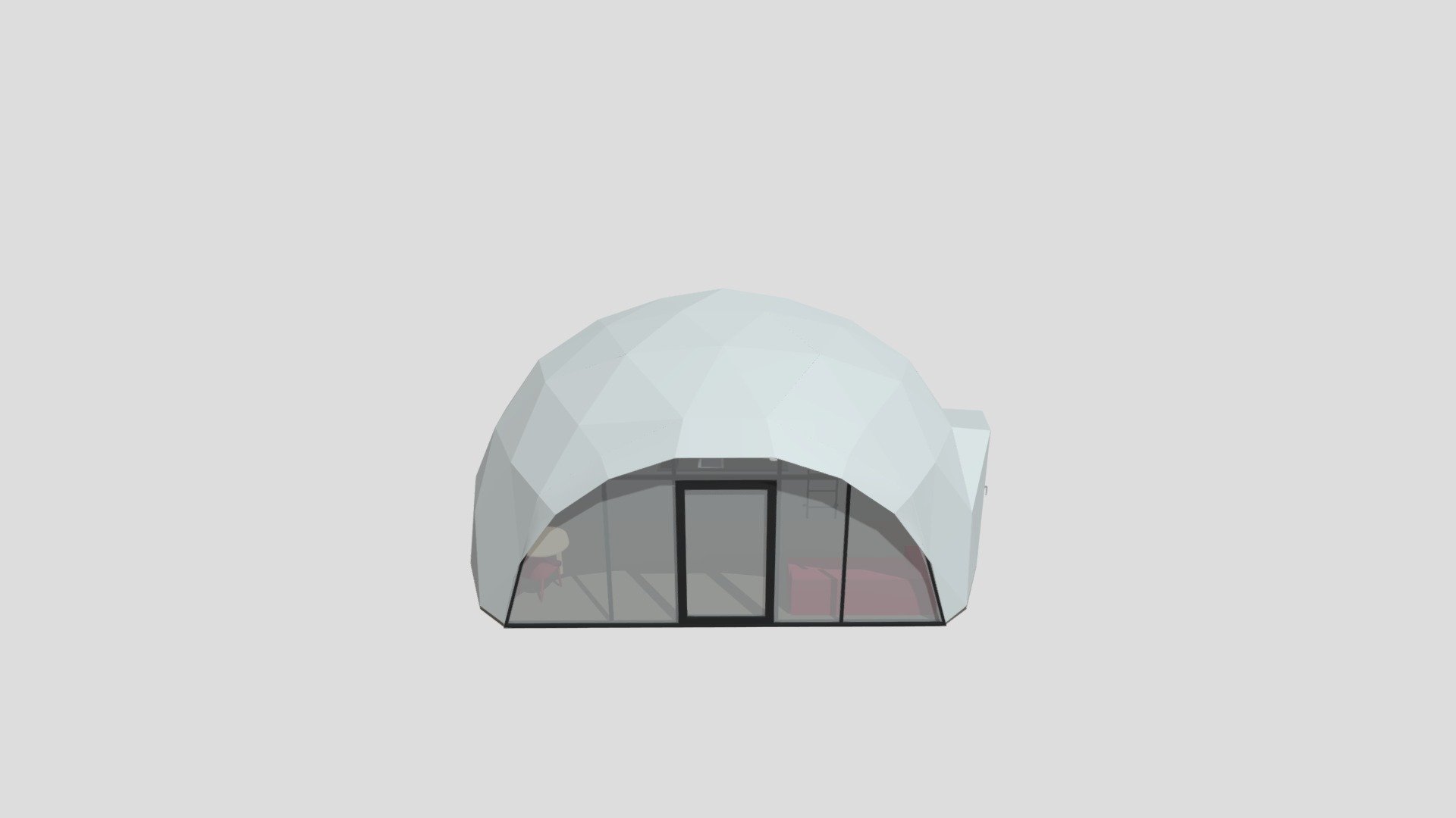 GEODOME 8 (with Glass) — Sketchfab embed 3D viewer