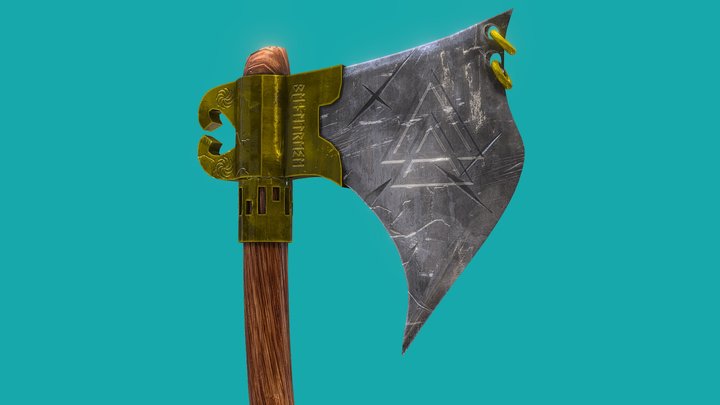 axe ZZ ventitrce 3D Model